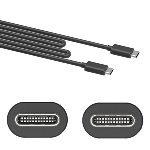 Motorola Essentials USB-C a USB-C Dati/Cavo di ricarica-3,3 piedi/1 m nero